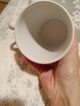 Taza cerámica Navidad Santa y Reno