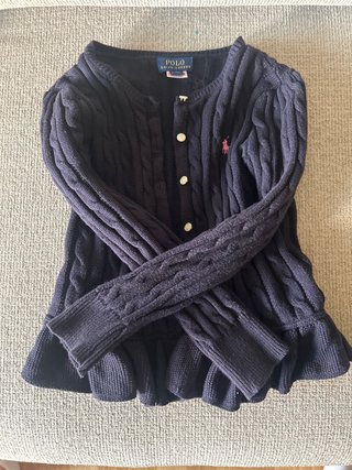 Chaquetilla Polo Ralph Lauren azul marino talla 6