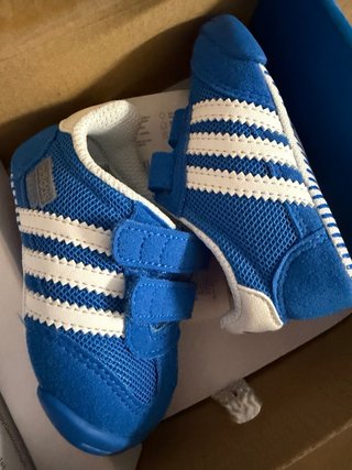 Zapatillas Adidas Bebé Azul talla 17