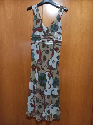 Vestido estampado tirantes