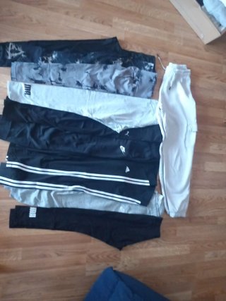 Lote 10 Mallas/Pantalones Deporte Talla M