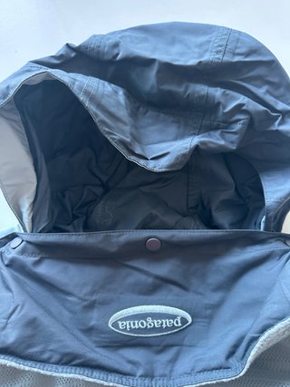 Giacca a vento Patagonia uomo blu/grigia