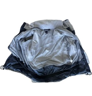 Giacca a vento Patagonia uomo blu/grigia