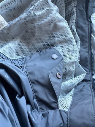 Giacca a vento Patagonia uomo blu/grigia