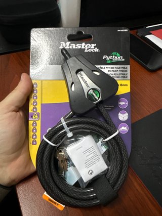 Cable Antirrobo Master Lock Python 1.8m