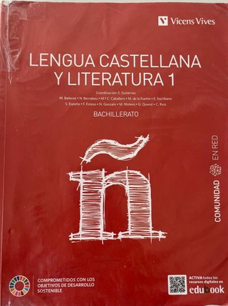 Lengua castellana y literatura 1 Bachillerato