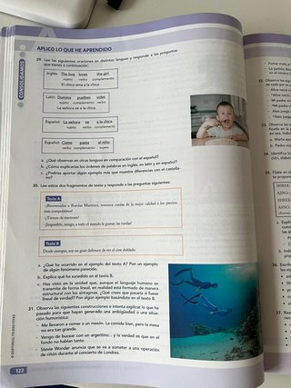 Lengua castellana y literatura 1 Bachillerato