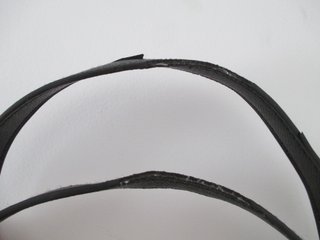 Bolso de hombro negro Misako