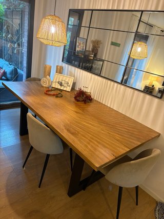 Mesa Comedor Madera Mango 200x100