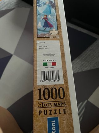 Puzzle Frozen 1000 Piezas Clementoni