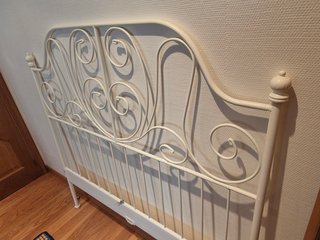 Cabecero Forja Blanco IKEA