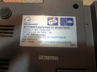 Consola Nintendo NES
