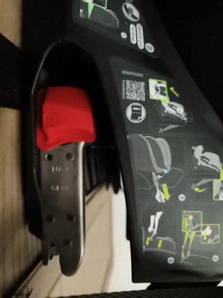 Silla coche Britax Römer negra