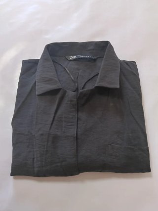 Camisa Zara fluida manga corta Talla XS