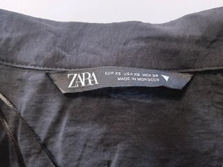 Camisa Zara fluida manga corta Talla XS