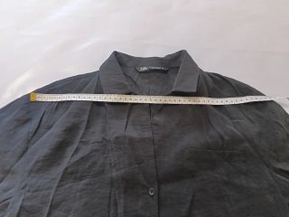 Camisa Zara fluida manga corta Talla XS