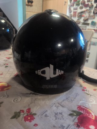 Casco Jet Talla M Negro