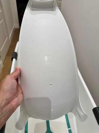 Bañera Stokke con Soporte y Adaptador Bebé