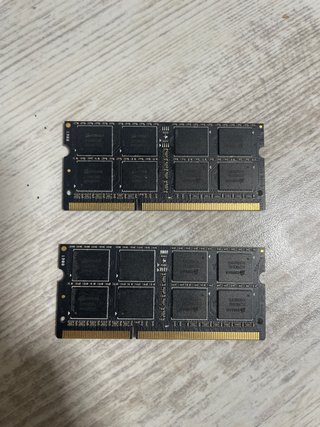 2x 8GBS DDR3 RAM para portátil Corsair