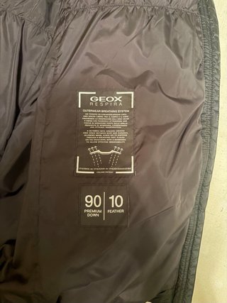 Plumifero Geox Negro