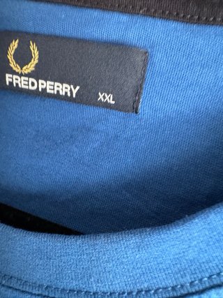 Camiseta Fred Perry XXL Azul