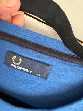 Camiseta Fred Perry XXL Azul