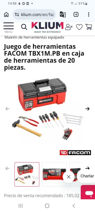 Caja de herramientas FACOM
