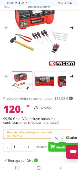 Caja de herramientas FACOM