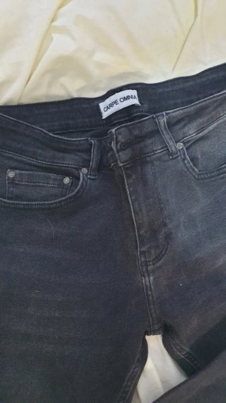 Tejano pantalon de chico negro CARPE OMNIA