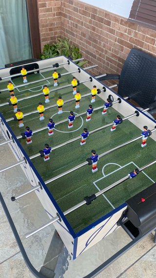 Futbolín de mesa