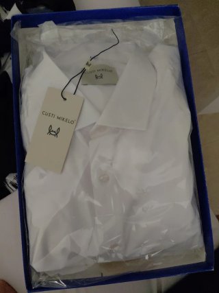 Camisa Custo Barcelona Blanca
