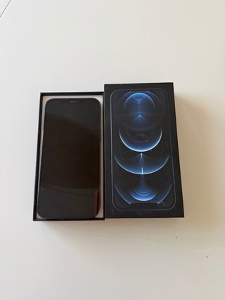 iPhone 12 Pro Max 128GB Azul en excelente estado
