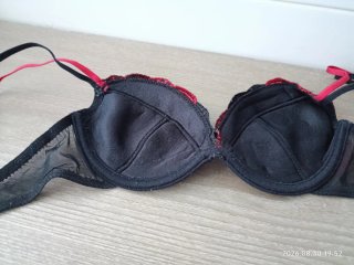 Sujetador Passionata Negro y Rojo