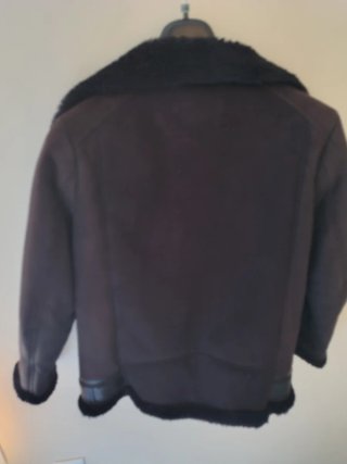 Chaqueta biker forrada Pull&Bear negra M