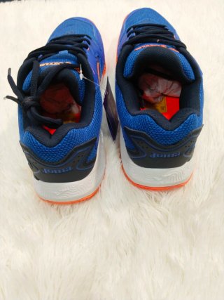 Zapatillas Fútbol Sala Joma Azul Naranja
