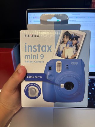 Cámara Fujifilm Instax Mini 9 Azul