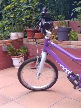 Bicicleta Woom 3 Morada