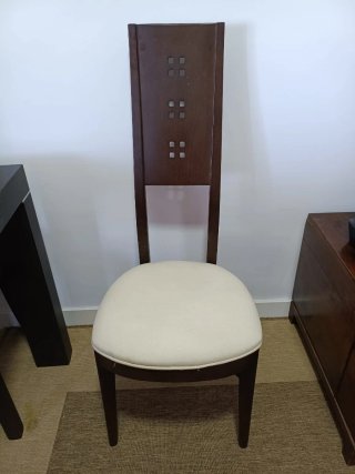 Mesa comedor y 6 sillas madera