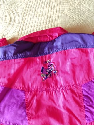 BUZO DE ESQUÍ, COLOR ROJO-AZUL-MORADO TALLA 152 CM