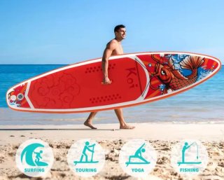 Tabla Paddle Surf Koi + Accesorios, A estrenar