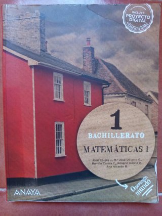 Matemáticas I 1 Bachillerato
