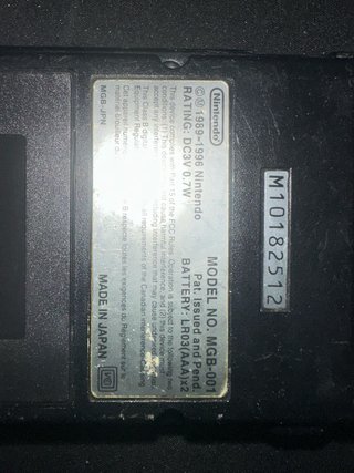 Nintendo Game Boy Pocket Nero - Da Riparare