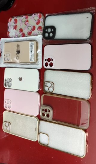 Lote Fundas iPhone 12 Pro Max