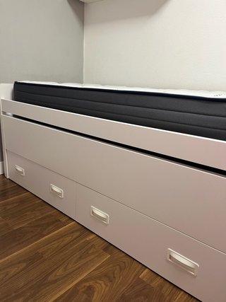 Cama nido 90cm con cajones