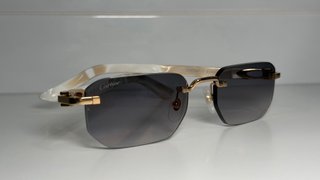 Gafas de sol Cartier nacradas de lujo