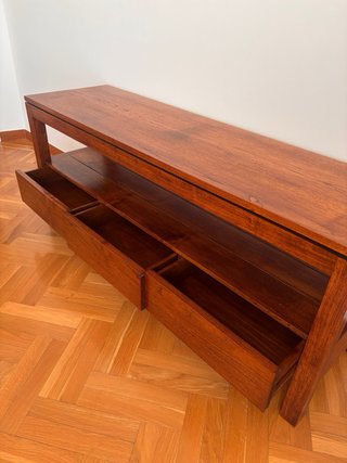 Mueble TV madera maciza