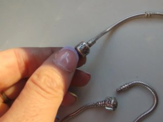 Conjunto Pandora Collar y Pulsera Plata