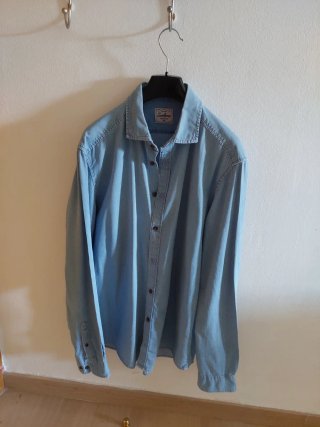 Camisa Scalpers Azul Talla M