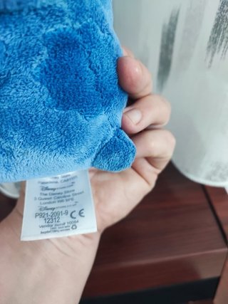 Peluche Stitch blu