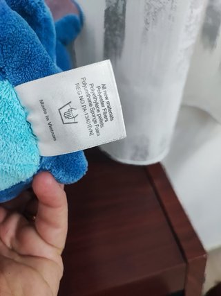 Peluche Stitch blu
